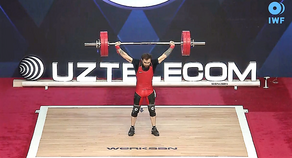 Georgian weightlifter Shota Mishveladze earns silver