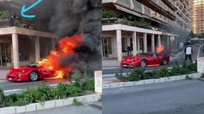В Монако сгорел коллекционный Ferrari F40
