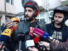 Посмей провело акцию возле офиса Софио Киладзе - ФОТО