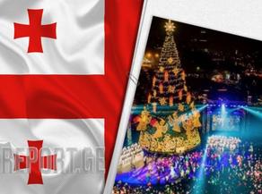 Новогодняя елка Тбилиси вошла в топ-15 лучших праздничных елей Европы