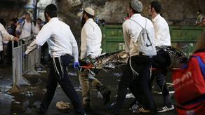 Two killed, dozens injured after structure collapses in Israeli synagogue  - VIDEO -  Updated