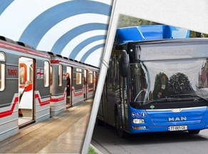 С сегодняшнего дня тбилисский метрополитен и автобусы будут работать до 22:00