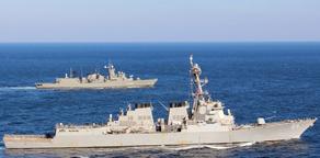 Two American warships arrive at Batumi port