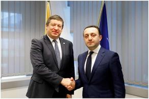 Ираклий Гарибашвили провел в Брюсселе встречу с литовским коллегой