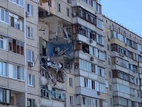 One person died in the explosion of a residential building in Kiev