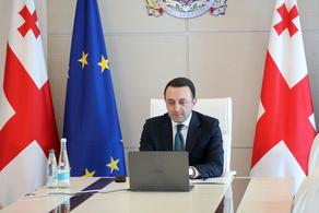Gharibashvili meets PM of Ukraine through video conference