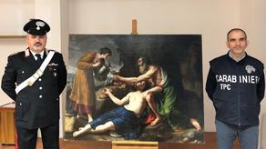 Painting by Poussin confiscated by the Nazis found in Italy