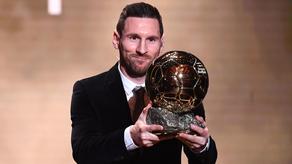 Messi wins the 7th Golden Ball