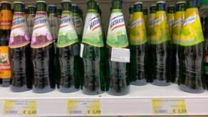 Russian-labelled Georgian Natakhrari lemonade detected in Rome