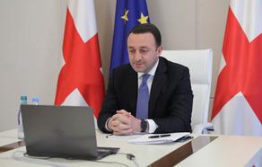 Georgian PM holds online meeting with NDI Chairwoman - PHOTO
