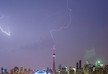 Scientists discover the cause behind lightning rising from skyscrapers
