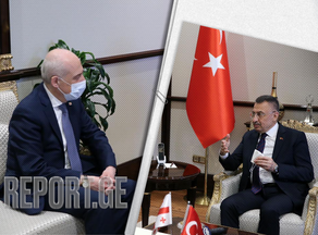 Davit Zalkaliani meets Vice President of Turkey