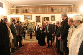 Leaders of religious confessions visited Ilia II
