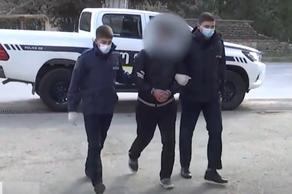 МВД распространило кадры задержания обвиняемого - ВИДЕО
