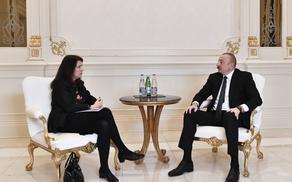 Ilham Aliyev meets with OSCE Chairperson-in-Office