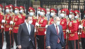 Nikol Pashinyan paying an official visit to Georgia