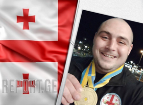 Historical result - Temur Samkharadze wins gold medal