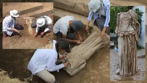 თურქეთში 1 800 წლის ქანდაკება აღმოაჩინეს