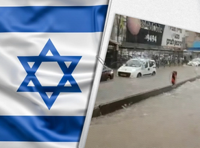 ოქტომბრის გვალვის შემდეგ, ისრაელი წყალდიდობამ დააზარალა - VIDEO