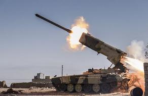 Военная база в Ираке подверглась ракетному обстрелу