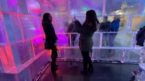 The biggest ice labyrinth opened in America - VIDEO
