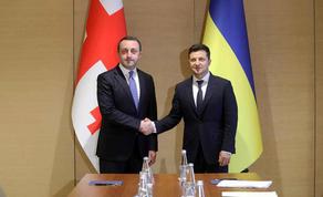 Зеленский поблагодарил Гарибашвили за поддержку территориальной целостности Украины