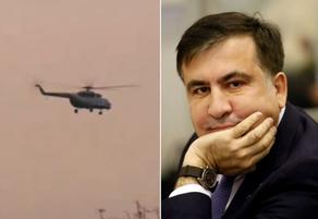 Михаила Саакашвили, предположительно, перевозят на вертолете в Гори