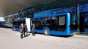 დღეიდან თბილისში 18-მეტრიანი ავტობუსი სატესტო რეჟიმში იმოძრავებს