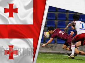 “Borjgalosnebi” National Rugby Team beat Czech Republic players 76:0