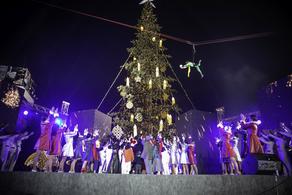 Republic Square Christmas Tree festively illuminated - PHOTO - VIDEO