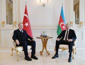 President of Turkey met President of Azerbaijan -  Updated