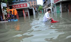 წყალდიდობამ ჩინეთში 30 მილიონი ადამიანი დააზარალა