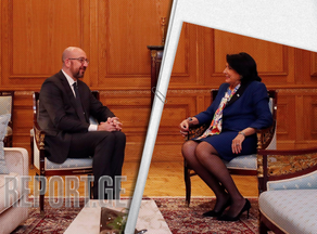 Саломе Зурабишвили проводит встречу с президентом Совета Европы
