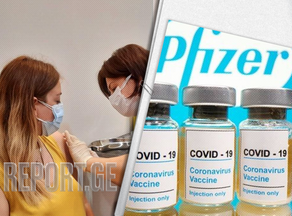 Беременная Анна Липартия поставила вакцину Pfizer
