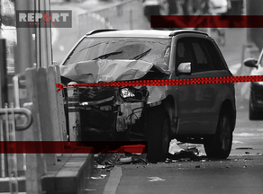 На автобане Рустави-Тбилиси мотоцикл врезался в автомобиль, есть жертвы