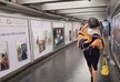 Georgian students' drawings displayed in Paris metro