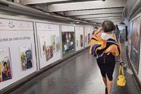 Работы маленьких кутаисских художников выставили в парижском метро