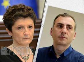 Tsulukiani calls Elisashvili hypocrite at the session