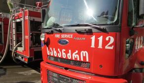 Blaze extinguished at Tskneti highway school