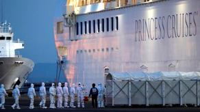 В Японии на круизном лайнере 70 пассажиров заразились коронавирусом