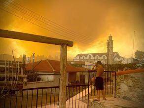 Кипр просит о помощи в тушении пожаров