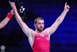Georgian freestyle wrestler defeats Russian rival