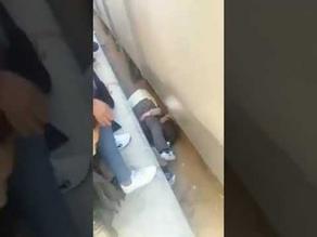 მამაკაცი შვილს გადაეფარა, რომელიც მატარებლის ქვეშ ჩავარდა - VIDEO