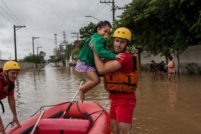 Наводнение в Бразилии - без крова остались 11 000 человек