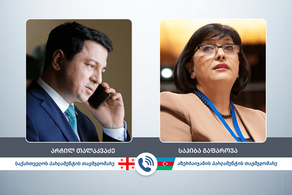 Chairperson of Georgian Parliament and his Azerbaijani colleague have telephone conversation