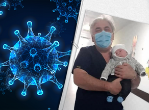 Ребенок, которому 25 дней от роду, поборол коронавирус