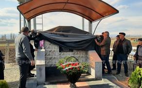 В Болниси открыт родник в память о шехиде Карабахской войны - ФОТО