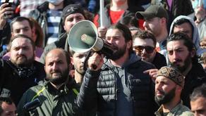 В Тбилиси проходит акция против строительства Намахвани ГЭС
