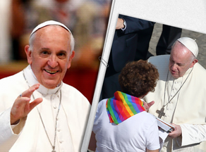 რომის პაპი: ღმერთს უყვარს თქვენი LGBT შვილები და მათთვის ეკლესიაში ადგილი არის