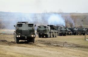Силы обороны Грузии прошли артиллерийские учения
